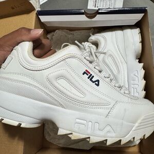 Fila Women’s Chunky White Sneakers